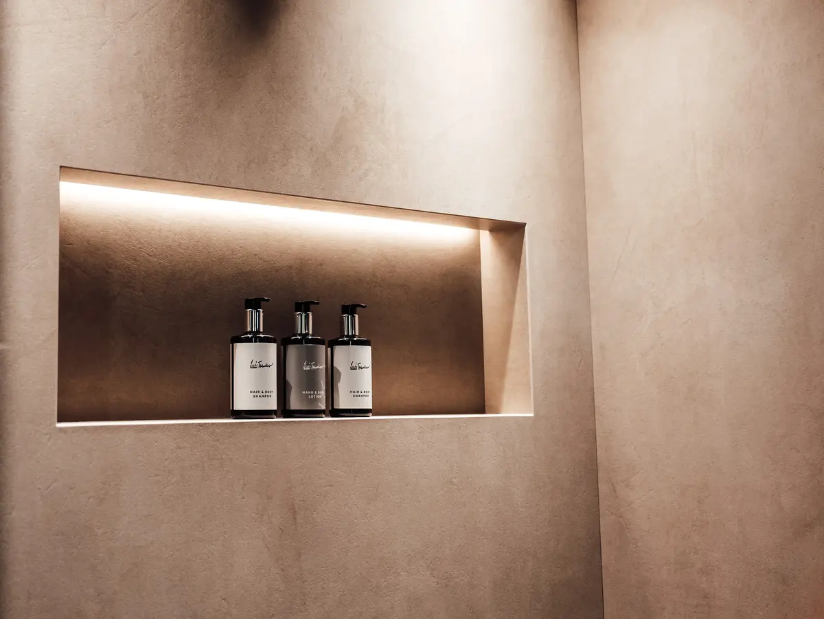 Nische mit LED Beleuchtung