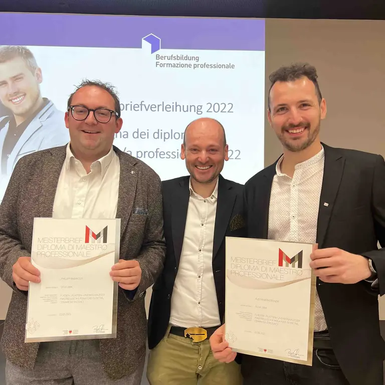  Meisterbriefverleihung von Alex & Philipp
